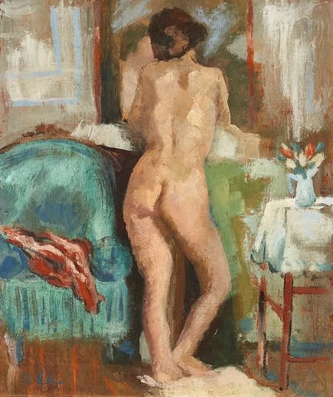 Paul Émile Chabas - Donna al bagno